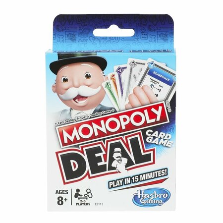 MONOPOLY Monply Deal Card Gam 8Y+ HSBE3113